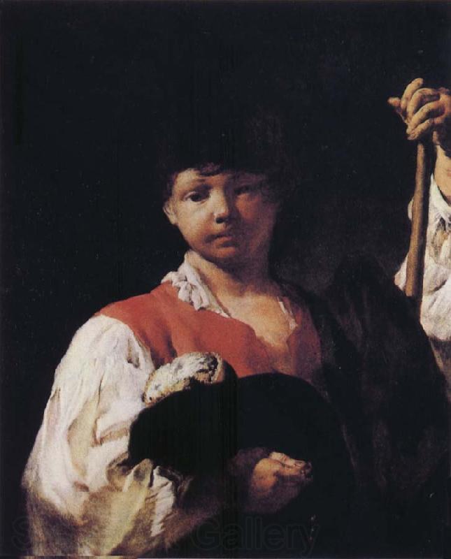 PIAZZETTA, Giovanni Battista Beggar Boy Spain oil painting art